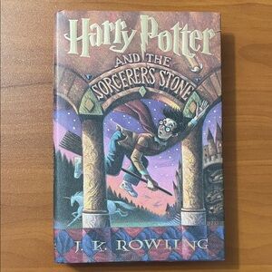 Harry Potter and the Sorcerer's Stone Hardcover Book